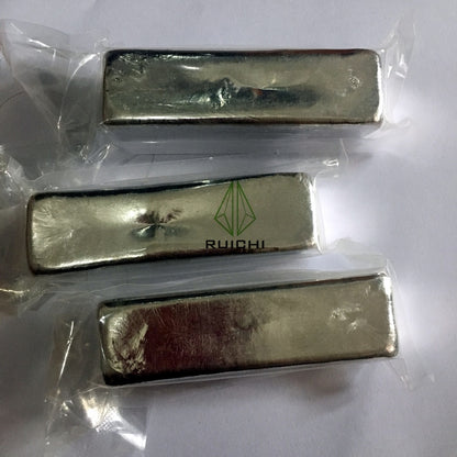Indium-Metallbarren, 99,995 % rein, je 500 g 