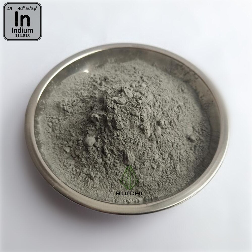 1000 g Indium-Metallpulver mit 99,99 % Reinheit, 1 kg Element 49