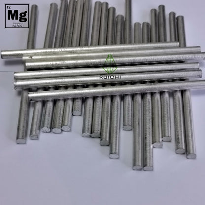5pcs Magnesium Rods Magnesium Metals Sticks 99.95% Pure 7mm Dia X 152mm Length