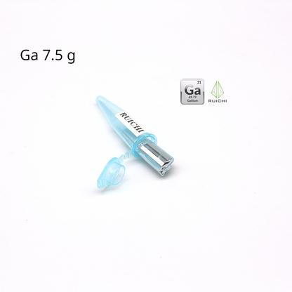 7.5 Grams Gallium Metal Pure 99.99%