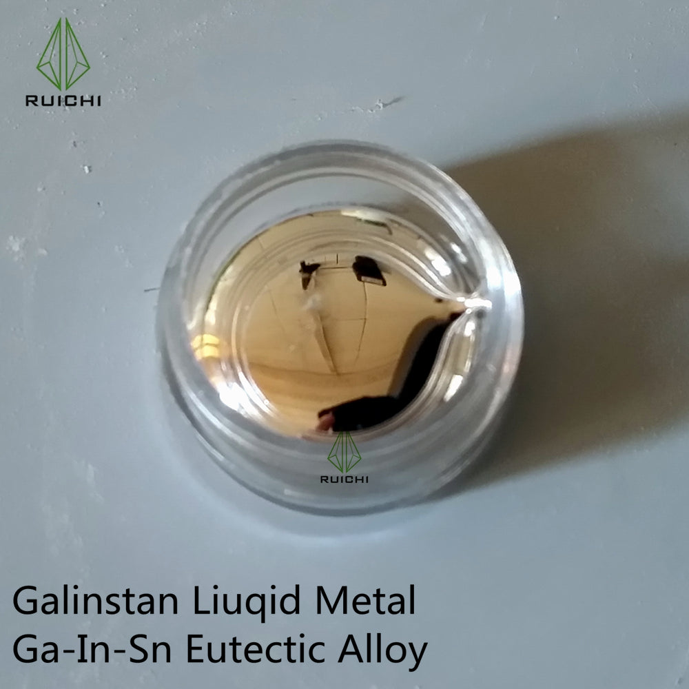 Galinstan-Schmelzpunkt 10 °C/50 °F GaInSn Eutektisches Wärmeübertragungsflüssigmetall